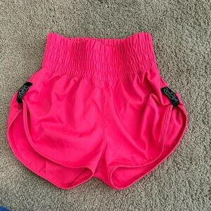 TIGER FRIDAY pink shorts with wide waist band